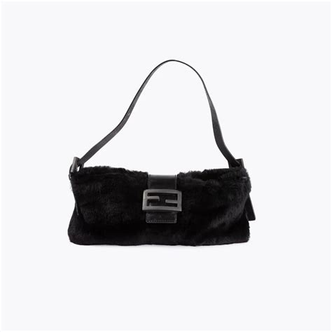 fendi faux fur bag